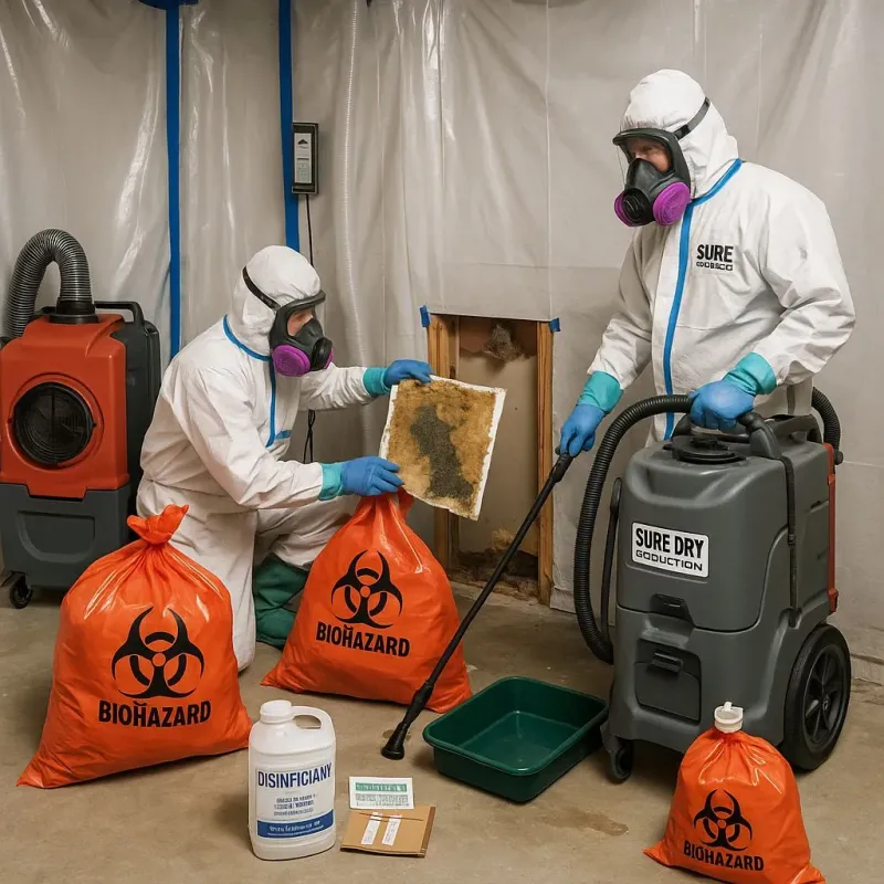 Contaminated Water Handling Protocols process in Cordova, NC